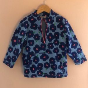 Hanna Andersson Blue Floral Kids Top